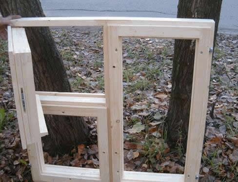 Установка деревянных окон