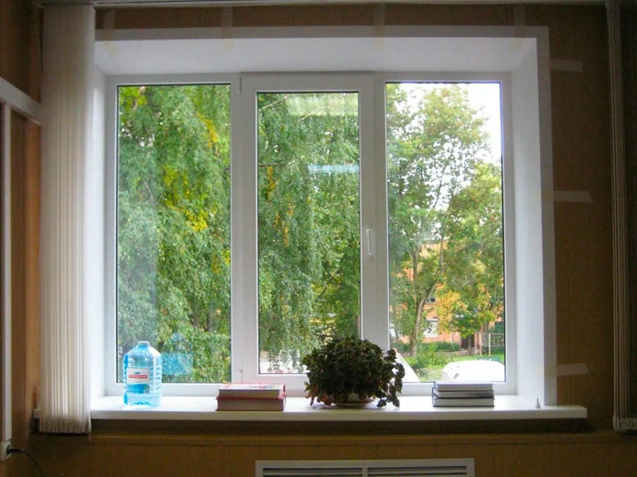 Монтаж окна