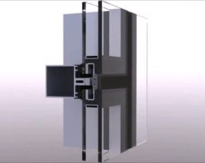 структурное остекление как сделано