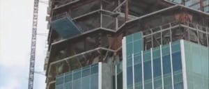 структурное остекление фасадов зданий в процессе