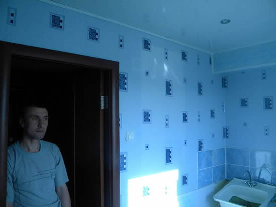 ПВХ потолок на кухне и в коридоре своими руками