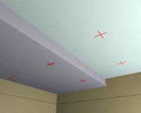 Монтаж потолка из гипсокартона своими руками