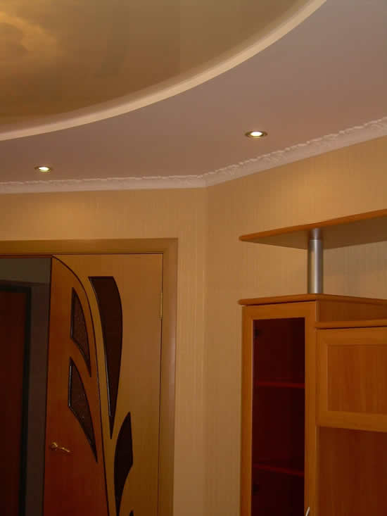 Монтаж двухуровневого потолка в моей квартире